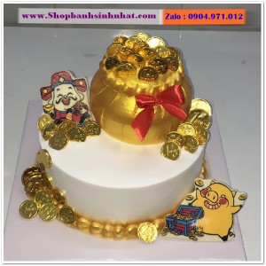 Bánh Sinh Nhật Hũ Vàng - VA04